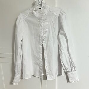 Banana Republic Classic White Blouse
